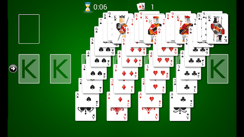Solitaire Screen 2