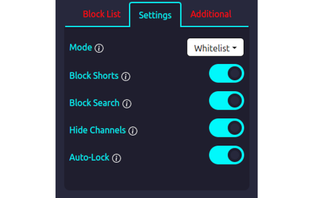 Channel Block List for Youtube Preview image 3