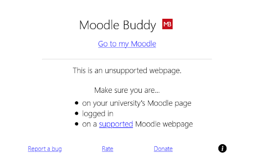 Moodle Buddy