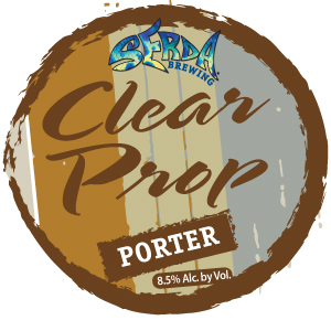 Logo of Serda Brewing Clear Prop Porter