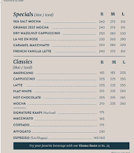 Third Wave Coffee menu 5