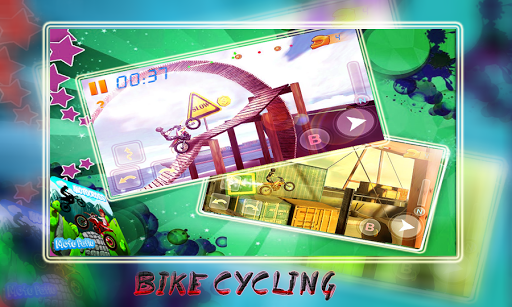 Motu Patlu Frozen Bike Cycling