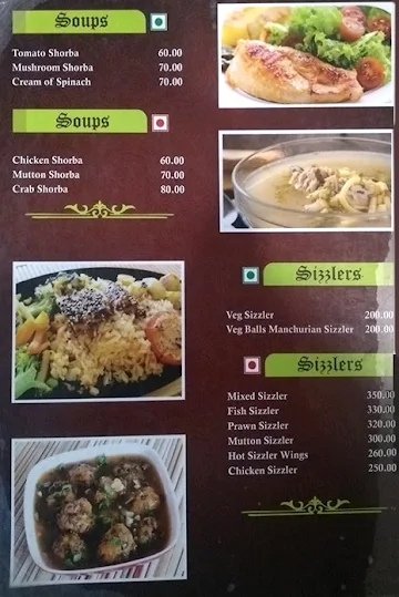 Taar Kana Kebab & Tandoor menu 