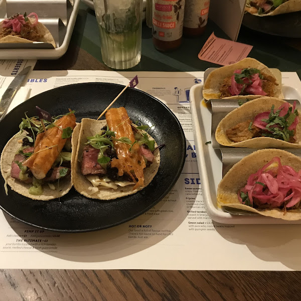 Gluten-Free Tacos at Wahaca