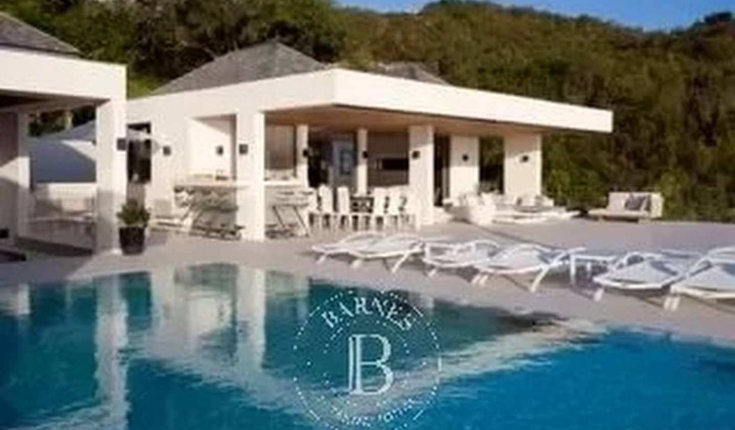 Villa with pool and terrace Saint Barthelemy