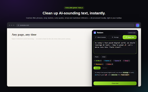Toolzen Quick Tools screenshot 2