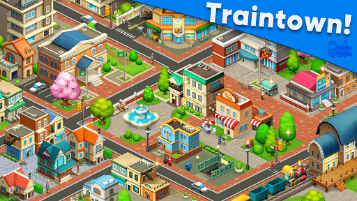 Train town - 3 match merge magic puzzle games screenshots 5