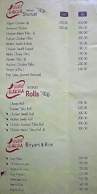 Alla Rakha Tea Shop menu 4