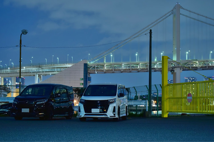 ノアの一眼レフ・オフ会・STEPWAGON・品川埠頭・品川埠頭コンテナに関するカスタム事例の投稿画像2枚目
