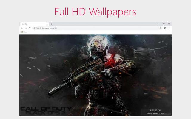 Call of Duty Wallpapers and New Tab