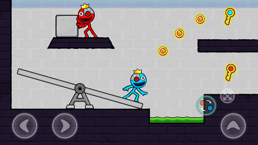 Screenshot Red Blue Stick: Rainbow Master