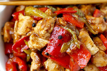 Black Pepper Chicken