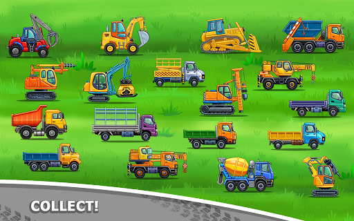 Truck games for kids - build a house, car wash screenshots 18