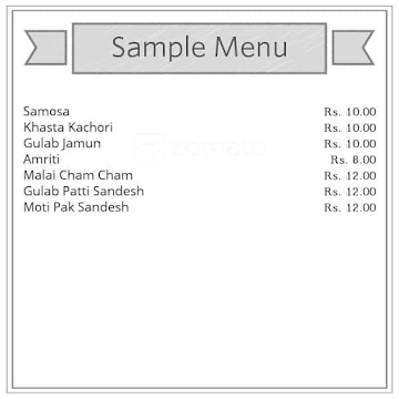 Makhan Lal Das & Sons menu 