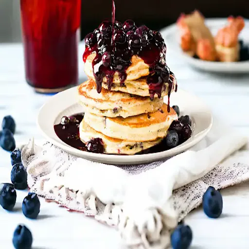 Blueberry Mini Pancakes