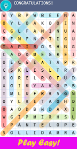 Word Search & Crossword Puzzle Captura de tela 1