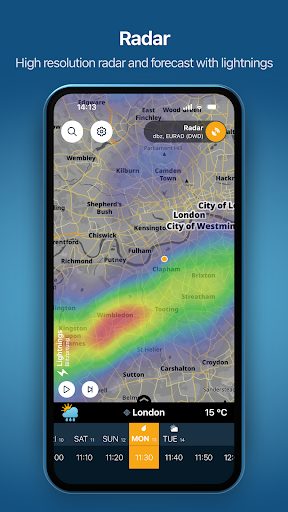 Screenshot Ventusky: Weather Maps & Radar