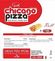 Chicago Pizza menu 2