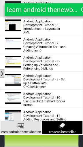 learn android thenewboston