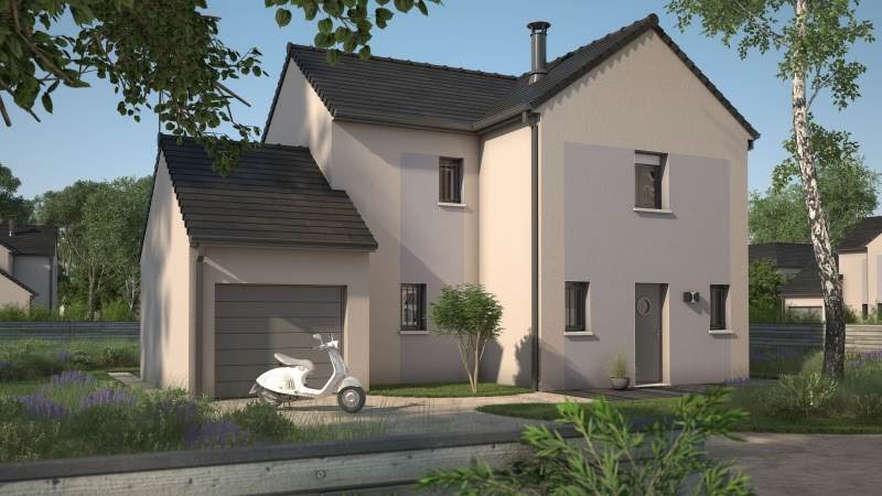 Vente maison neuve 5 pièces 90 m² à Lagny-sur-Marne (77400), 329 000 €