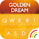 Gold RainbowKeyboard Theme icon