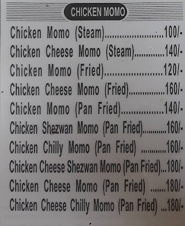 Chen Ki 101 Food Hub menu 