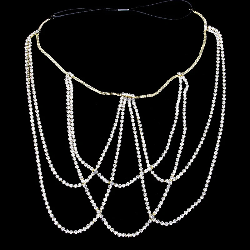Gepersonaliseerde been- en lichaamsketting in nachtclubstijl. Creëer een opvallende look voor feesten en evenementen met dit unieke accessoire.