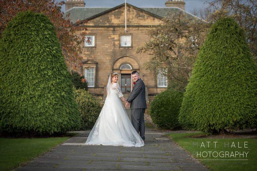 Wedding photographer Matt Hale (hale). Photo of 17 June 2019