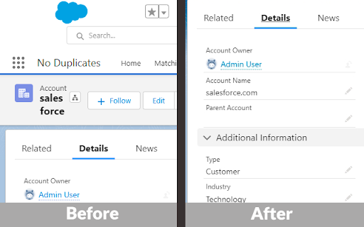 Salesforce Unlock Global Header