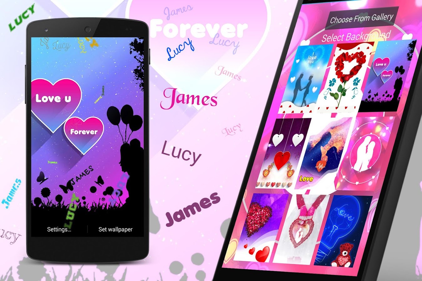 My Love Name Live Wallpaper Android Apps On Google Play