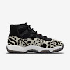 womens air jordan 11 black and white