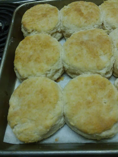 Biscuits that are good with tomato gravy!