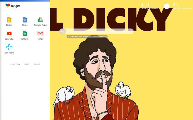 Lil Dicky Earth HD Wallpaper Chrome Theme