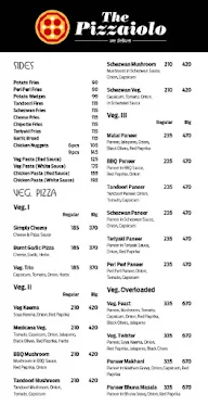 The Pizzaiolo menu 1