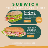 Subwich - The Next Level Subs menu 1