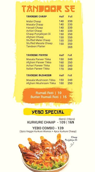 The Yellow Bowl menu 4