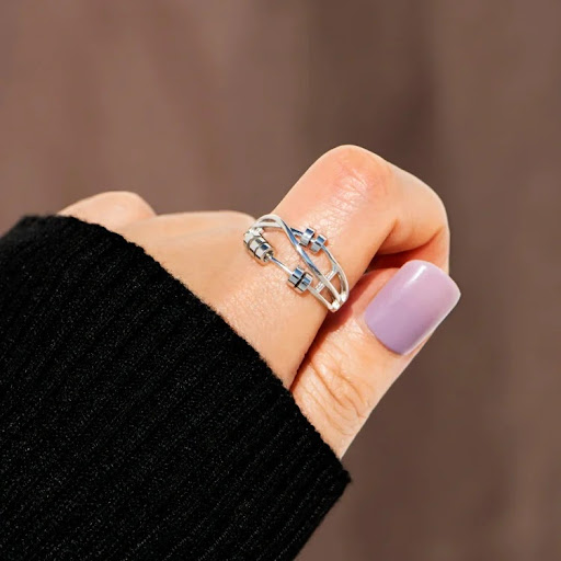 Title 5, S925 Silver Drive Away Your Anxiety Layer Bead ...