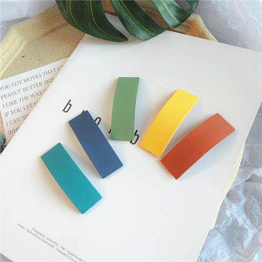 Title 7, Temperament haarspeld met mat frosted candy des...