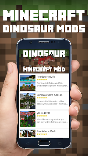 Screenshot Dinosaur Mod for Minecraft