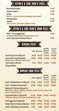 Biryani Junction menu 2