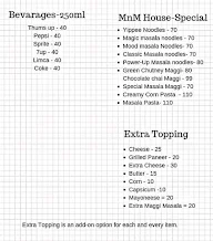 Maggi N Maggi House menu 1