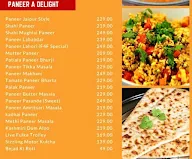 Soni Indians Veg Meals menu 2