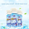 Bình Xịt Làm Lạnh Tức Thời Ô Tô Xe Máy Instant Freeze Cool 260Ml - Làm Lạnh Nhanh, Khử Mùi Hiệu Quả