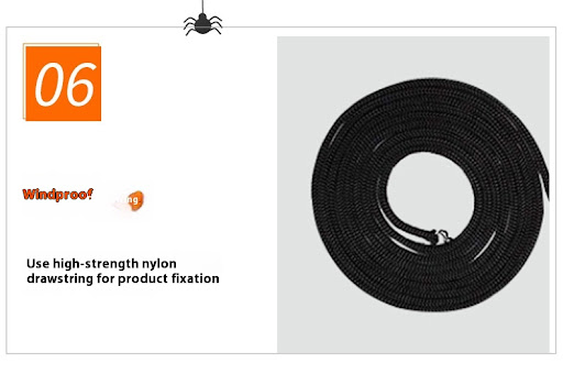 Title 7, Halloween Inflatable Spider Decoration with LED...