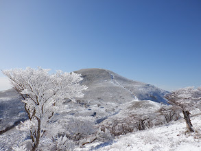 初雪の竜ヶ岳