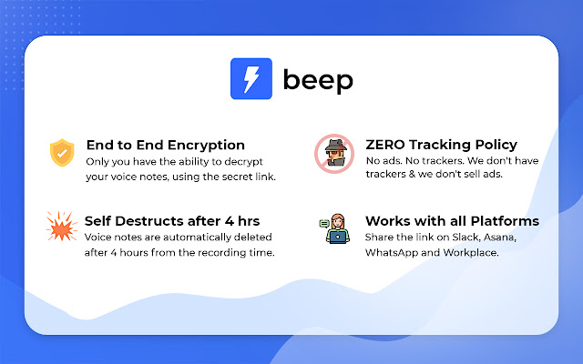 Beep - Voice Notes for Slack