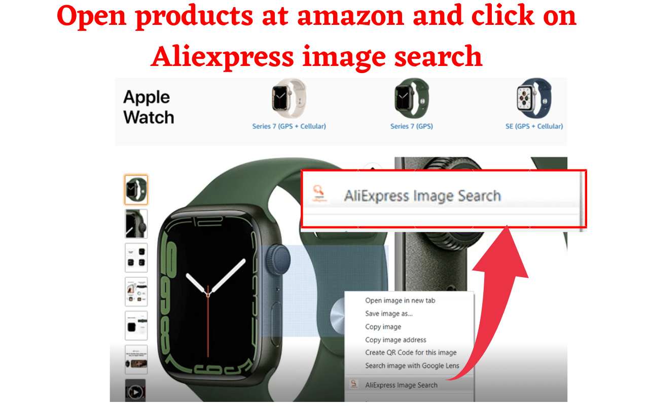 Amazon to AliExpress search by Image Preview image 3