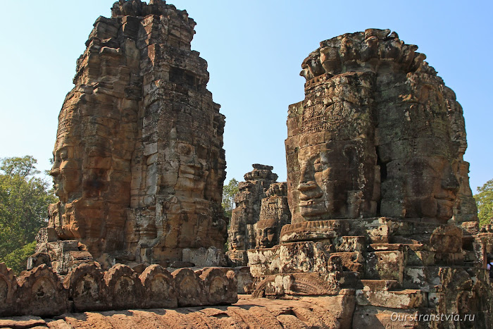 Bayon in Angkor, Cambodia