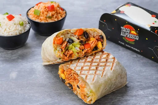 Fajita Chicken Burrito Wrap