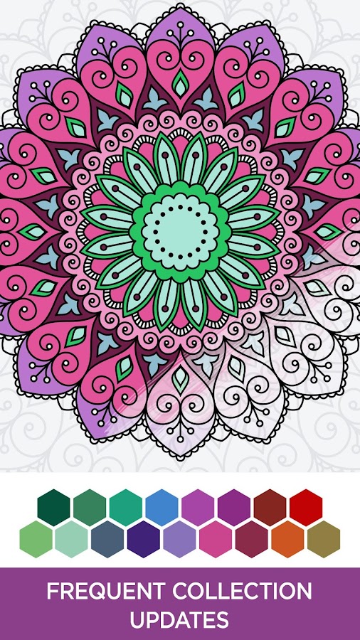Coloring Book For Adults Color Me Coloring Pages Aplikacje Na 